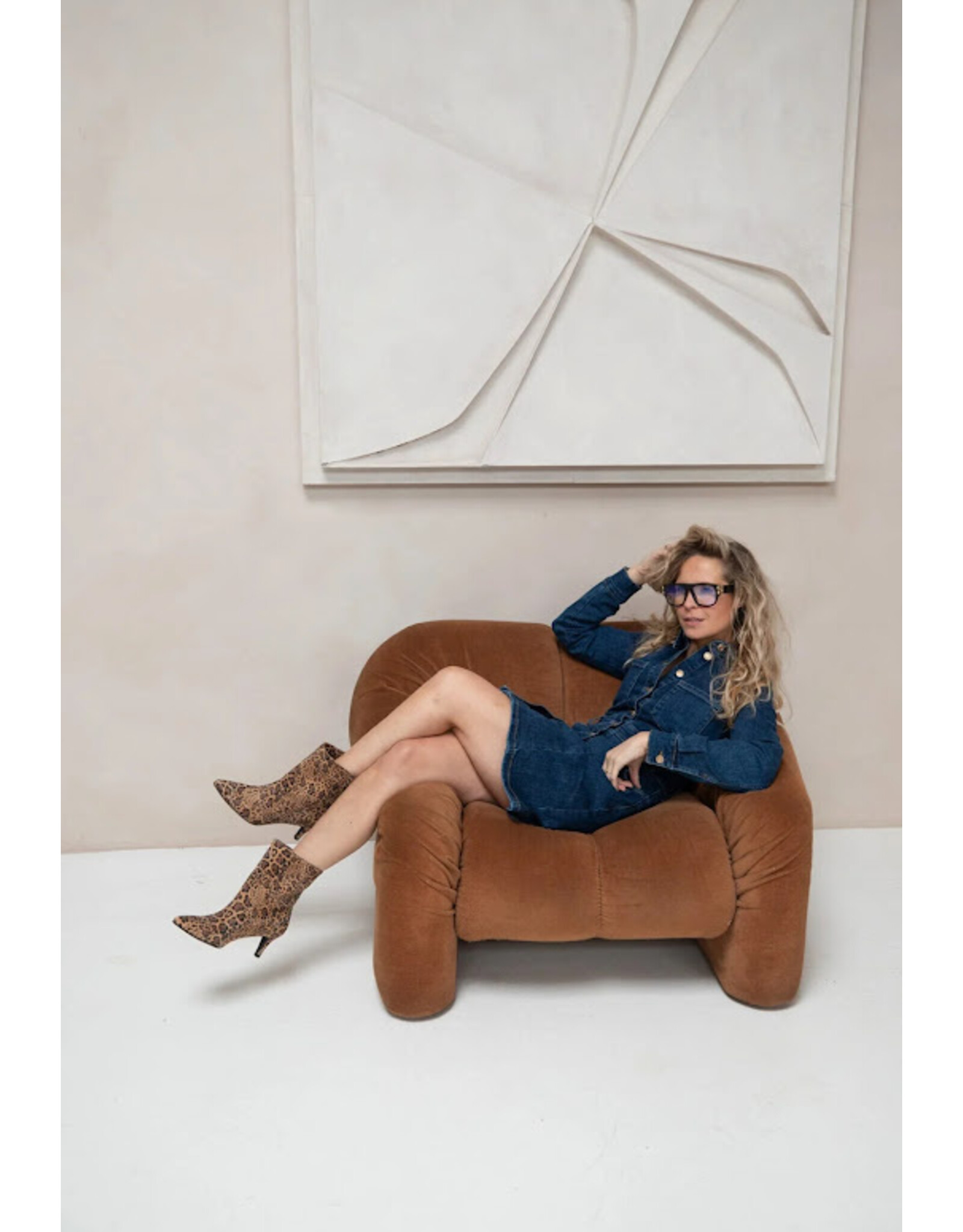 Babouche ALISON DARK BROWN