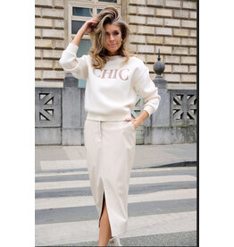 Leonie de Paris CHIC SWEATER VANILLE/CAMEL