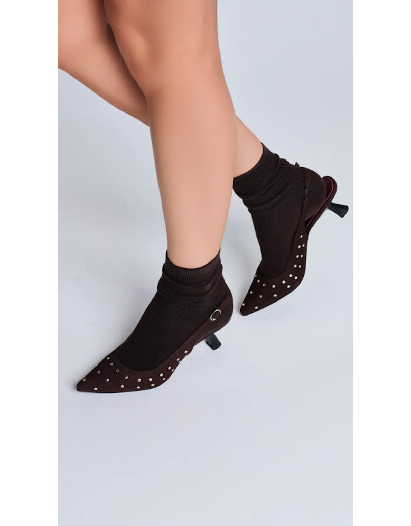 MARCH23 ANGIE SLINGBACK SUEDE CHOCOLAT