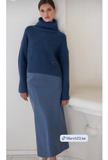 MARCH23 SKIRT CORIANNE CLOUDY BLUE