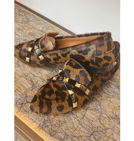 Babouche G-AMOR-123 DARK BROWN LEOPARD