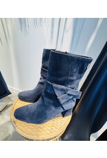 Babouche FEBE DARK NAVY