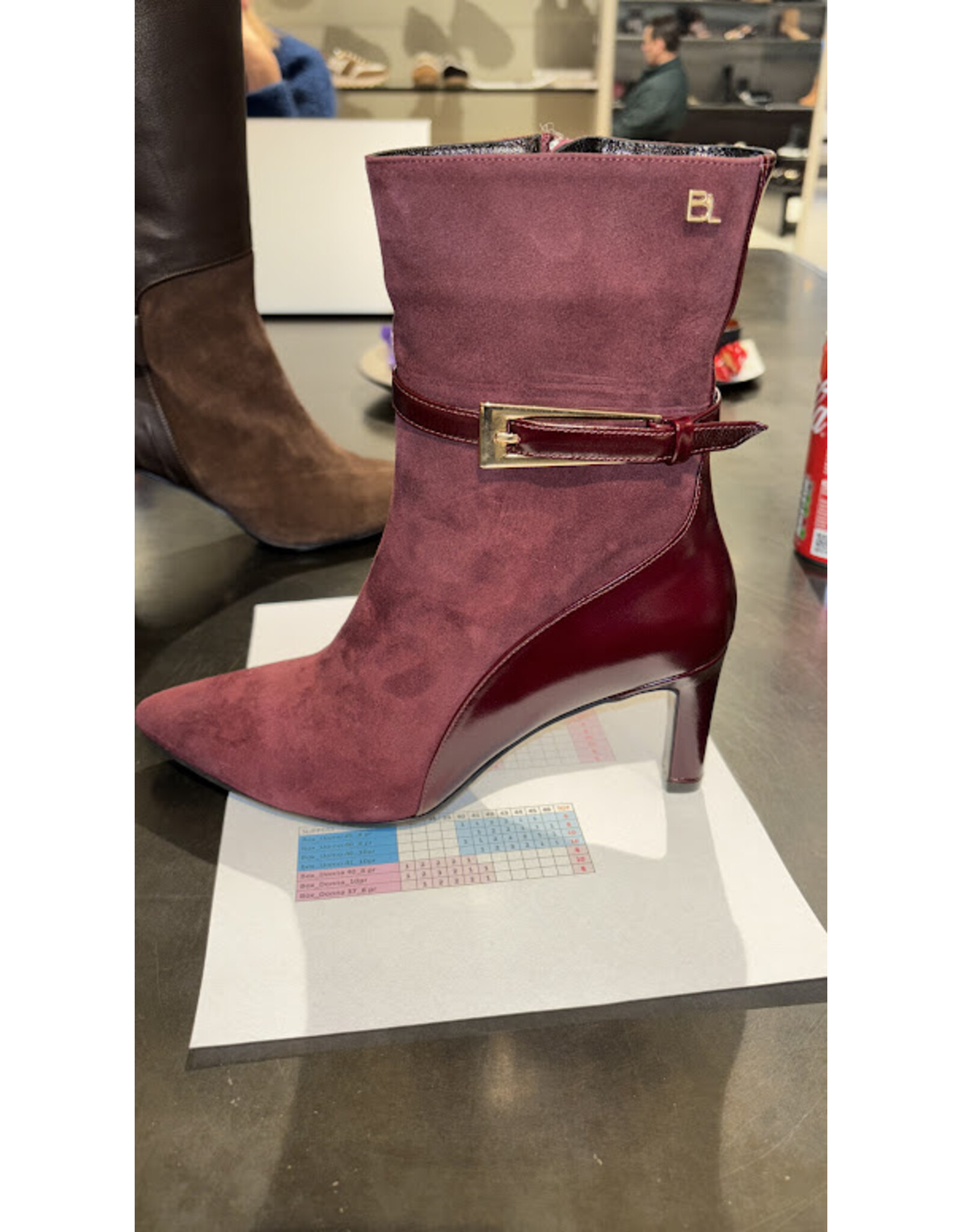 Babouche G-TRISA-124-BORDO