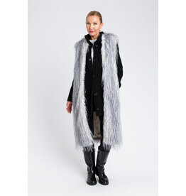 ACTITUDE TWIN SET 252AP2540 GILET SHADED GREY