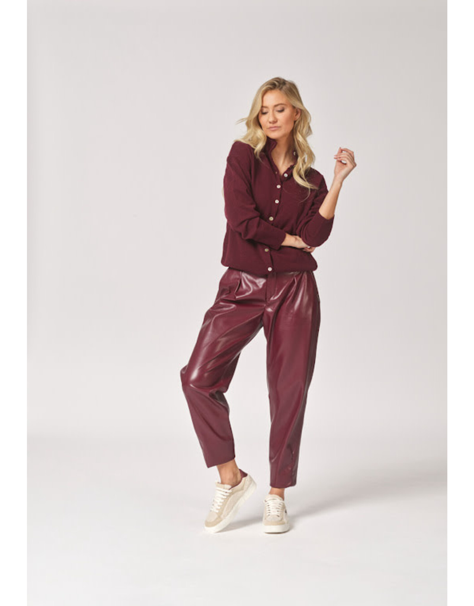 LALOTTI VENTI PANTS BURGUNDY