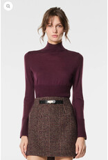 NENETTE 40BB-MOOK MAGLIERIA COLLO ALTO RUBINO