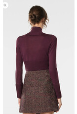 NENETTE 40BB-MOOK MAGLIERIA COLLO ALTO RUBINO