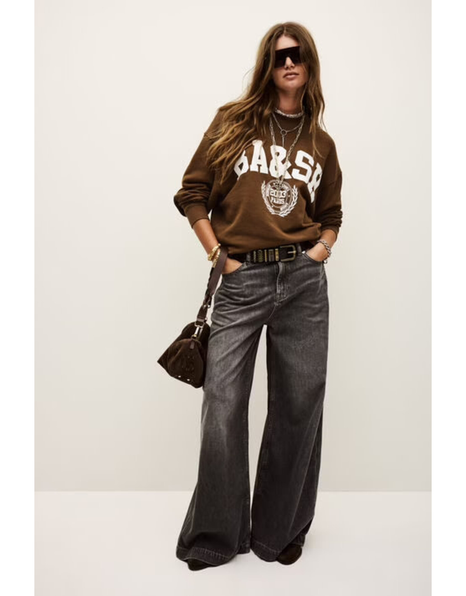 BA&SH SWEAT BENJAMIN TERRE