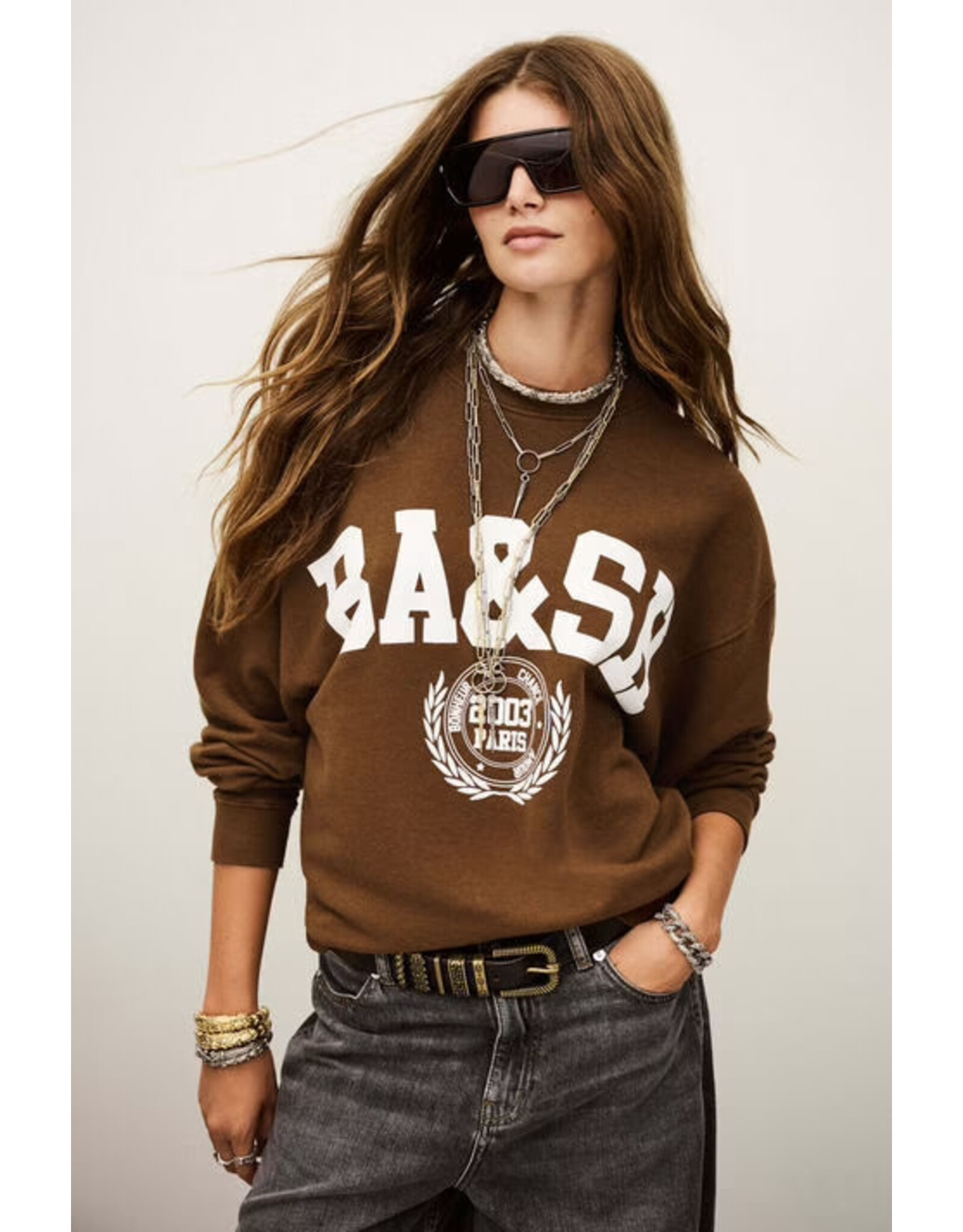 BA&SH SWEAT BENJAMIN TERRE