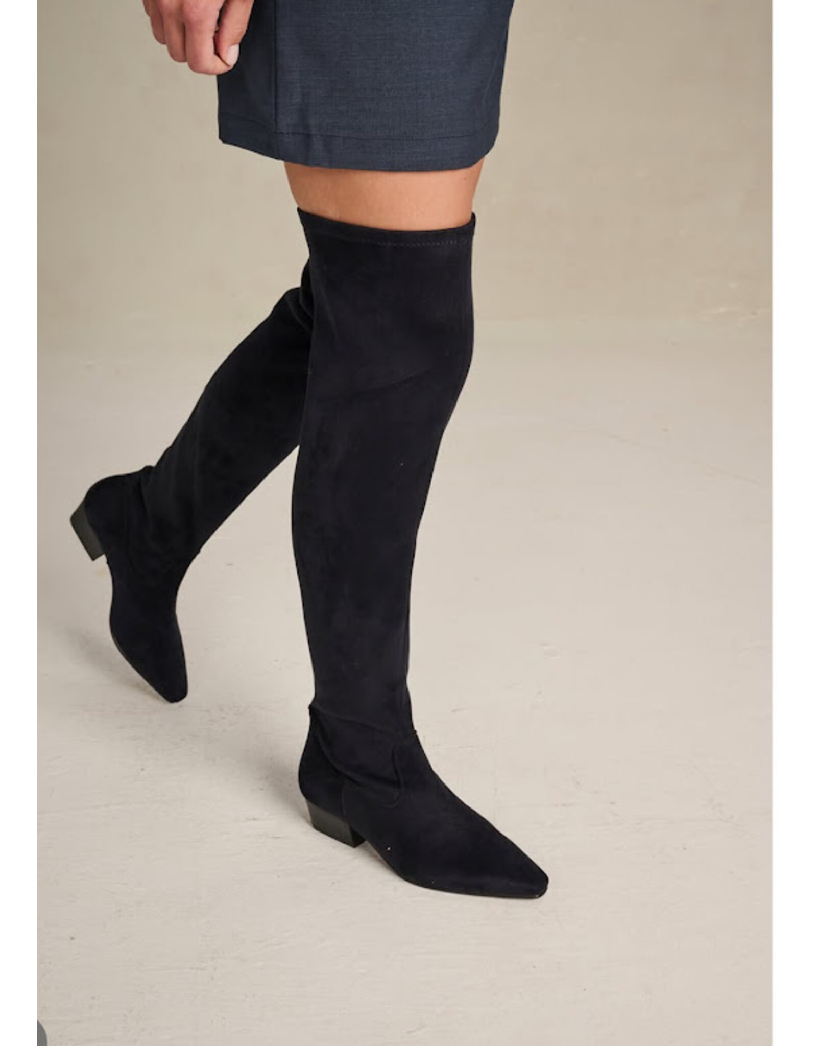 MARCH23 OLIVIA BOOT CLOUDY BLUE SUEDE