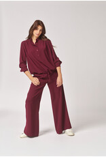 LALOTTI BILOU BLOUSE BURGUNDY