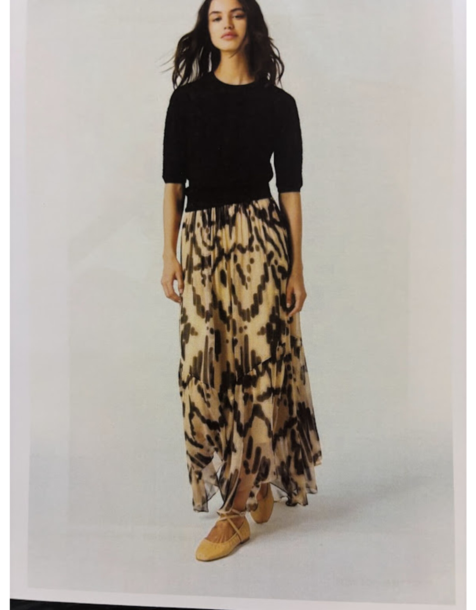 BA&SH JUPE ALEY ROSE