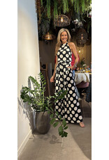 CARACTERE P195A0 TAGLIA  PANTALONE NERO+BIANCO