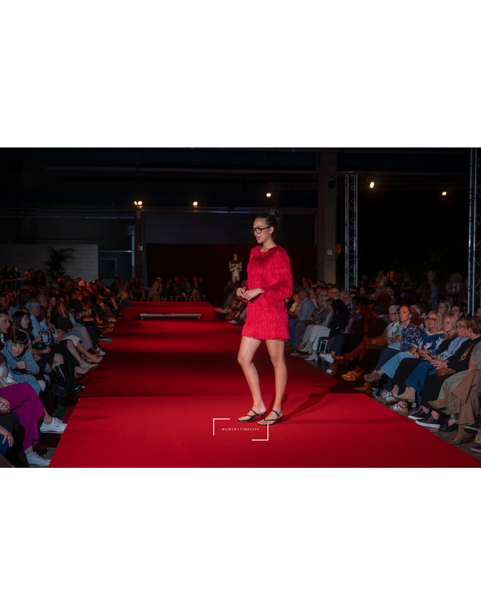 JUST EVE DRESS CANDY PELLO RED