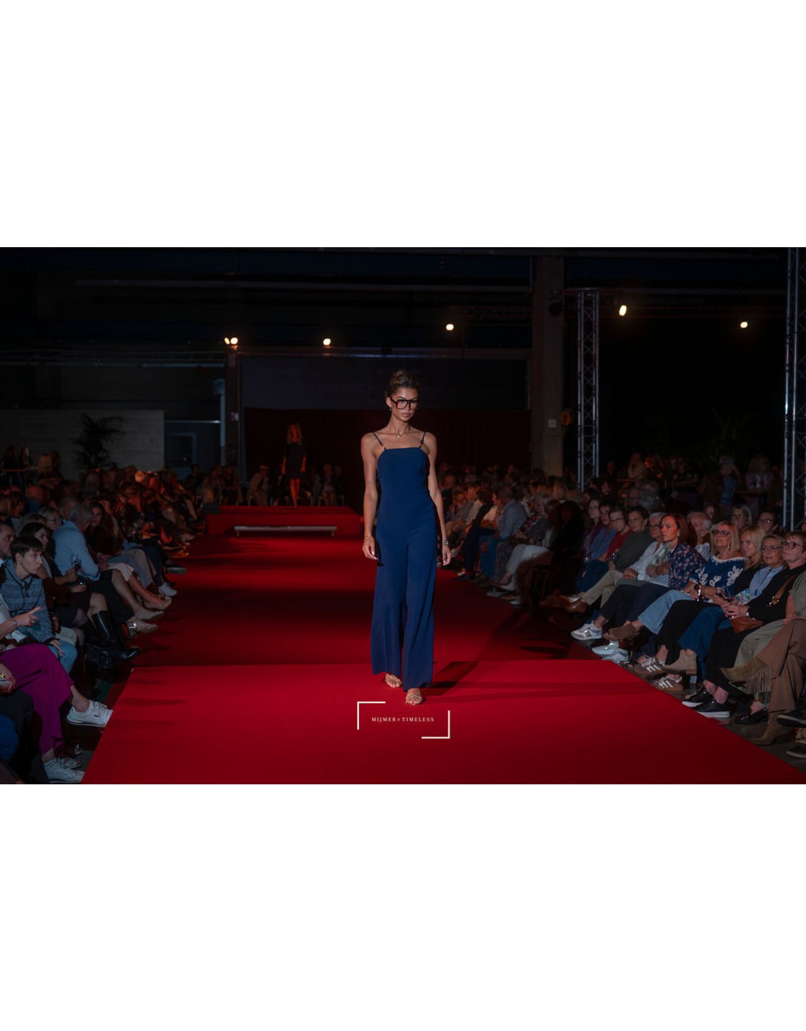 BA&SH COMBINAISON CLARISSE BLEUNUIT