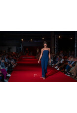 BA&SH COMBINAISON CLARISSE BLEUNUIT