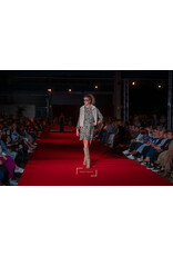 Leonie de Paris MIRA KLEED LEOPARD KAKI