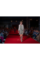 Leonie de Paris MIRA KLEED LEOPARD KAKI