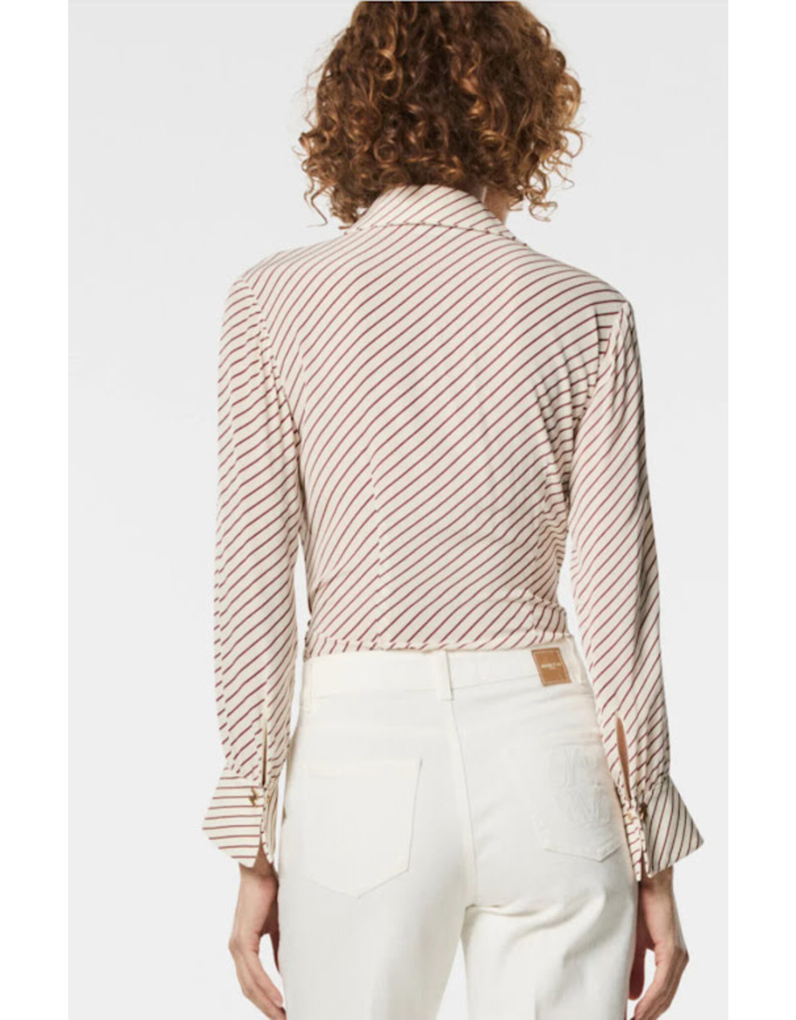 NENETTE 40BB-FABRIZIA BLUSA CONFEZIONE MANICA LUNGA AVORIO