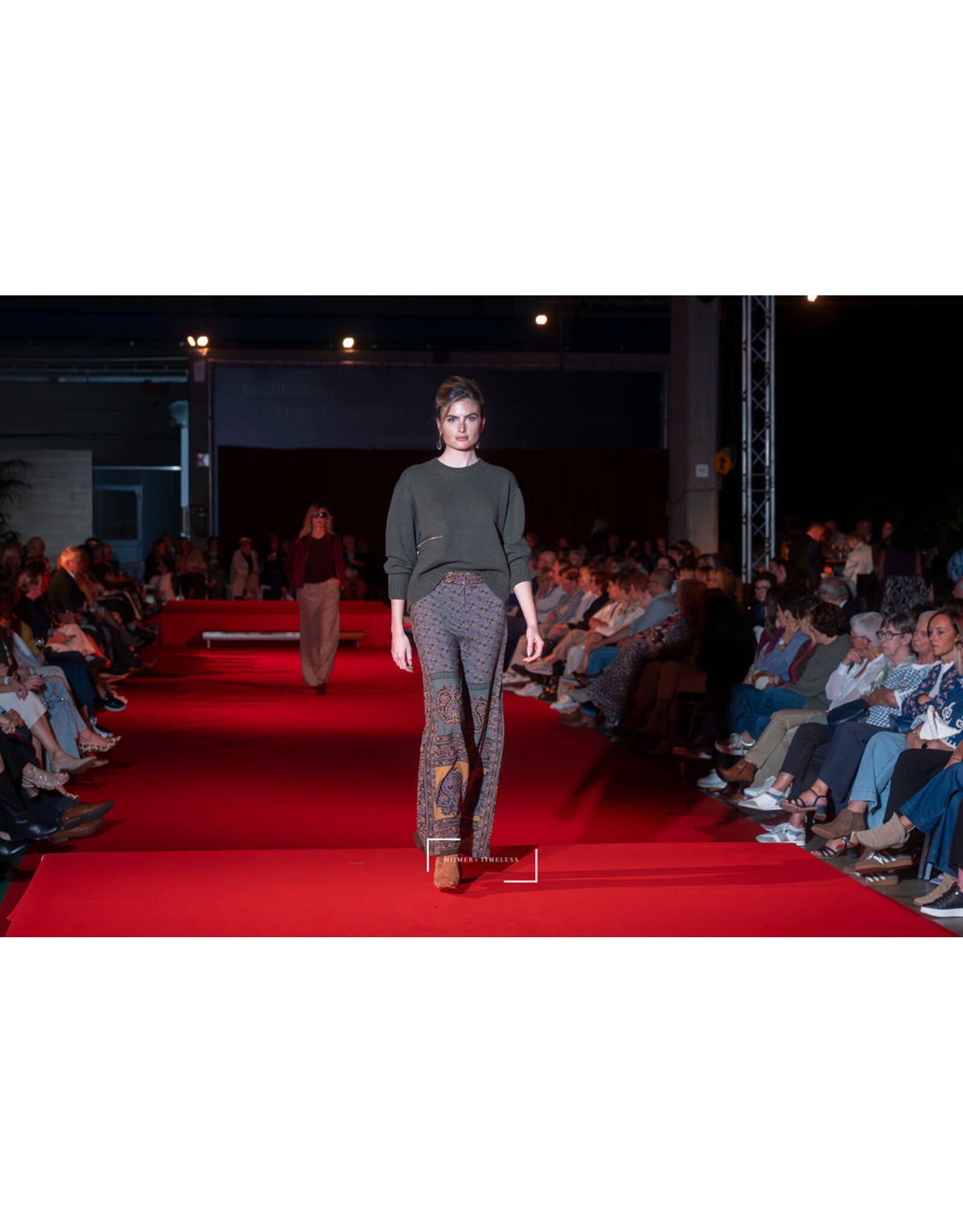BA&SH 1H125 PANTALON BRANY WIDE TROUSERS CHOCOLAT