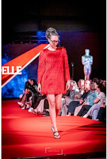 JUST EVE DRESS CANDY PELLO RED
