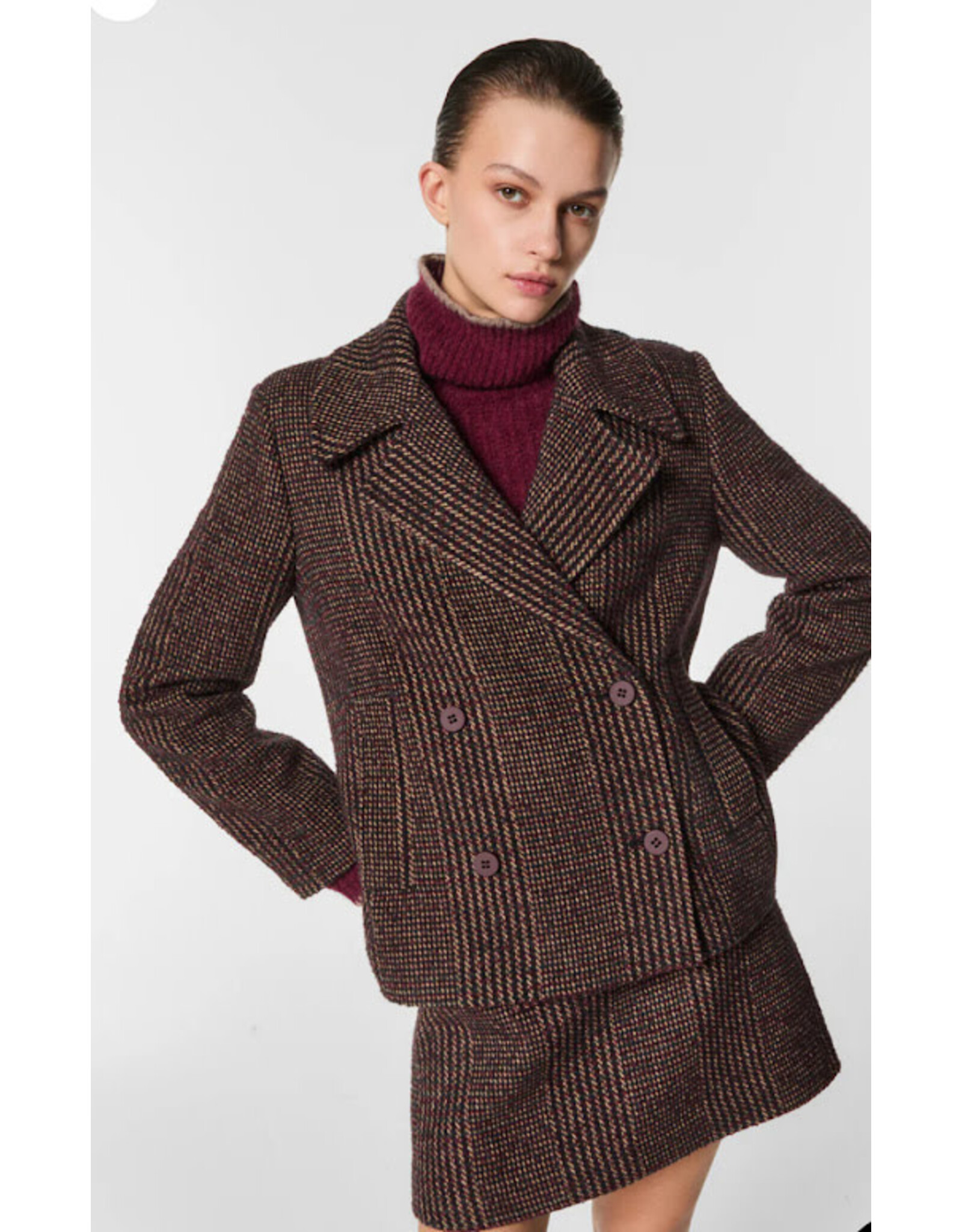 NENETTE 40BB-VANNI CAPOSPALLA CONFEZIONE PEACOAT VAR UNICA