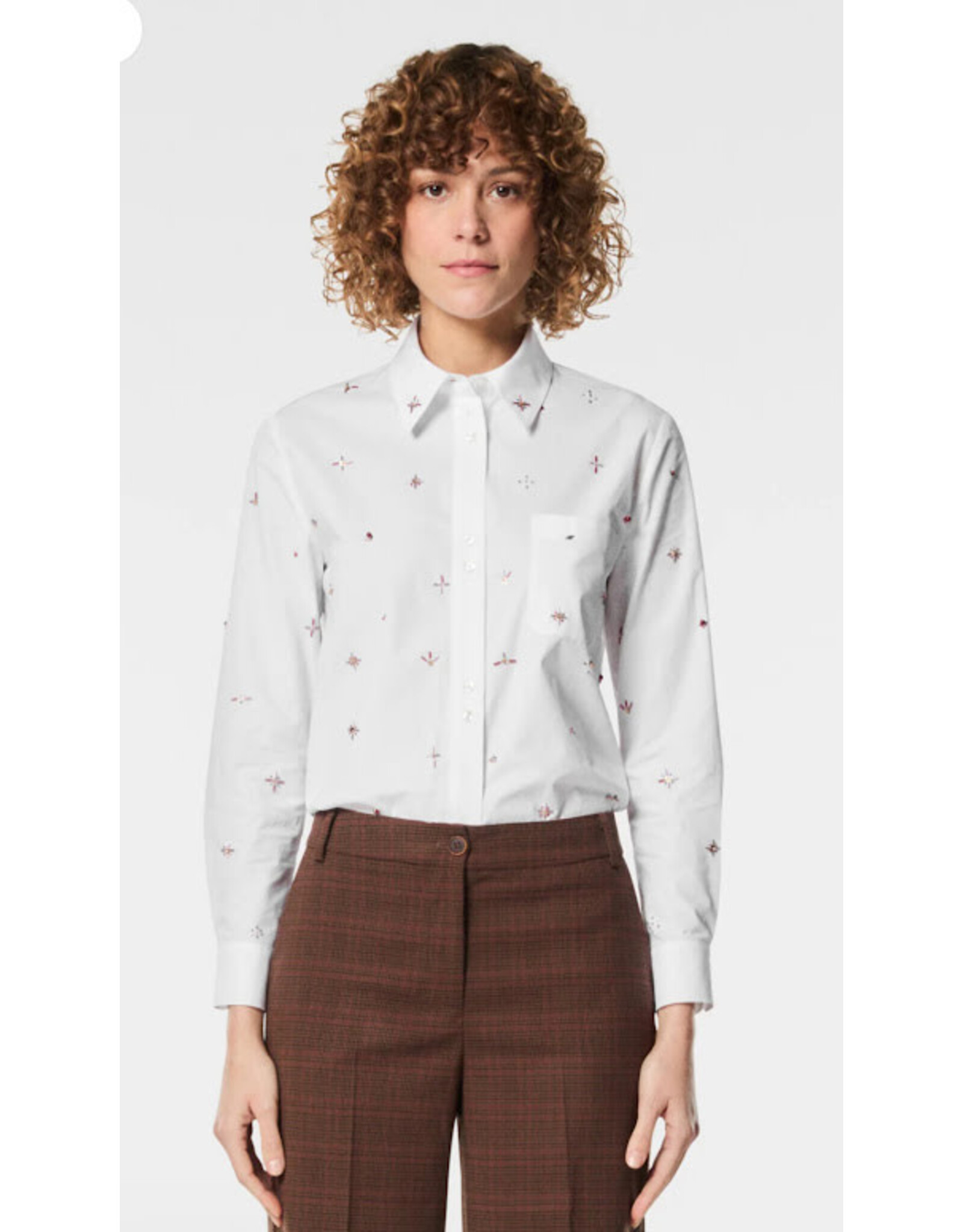 NENETTE 40BB-FORCE CAMICIA CONFEZIONE DIRITTO BIANCO