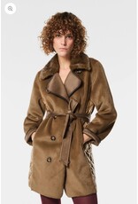 NENETTE 40BB-PARIS CAPPOTTO CORTO INSERTI NYLON TRAPUNTATI