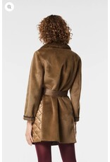 NENETTE 40BB-PARIS CAPPOTTO CORTO INSERTI NYLON TRAPUNTATI