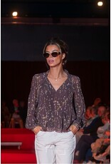 BA&SH TOP KAMALA CHOCOLAT