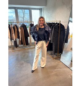 CARACTERE P006A0 TAGLIA PANTALONE DOUBLE JERSEY BURRO