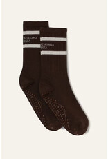BA&SH CHAUSSETTES SHANTI CHOCO