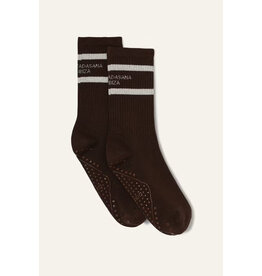 BA&SH CHAUSSETTES SHANTI CHOCO