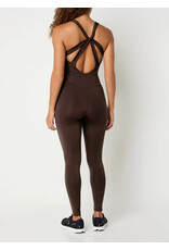 BA&SH COMBINAISON GINNA EBENE