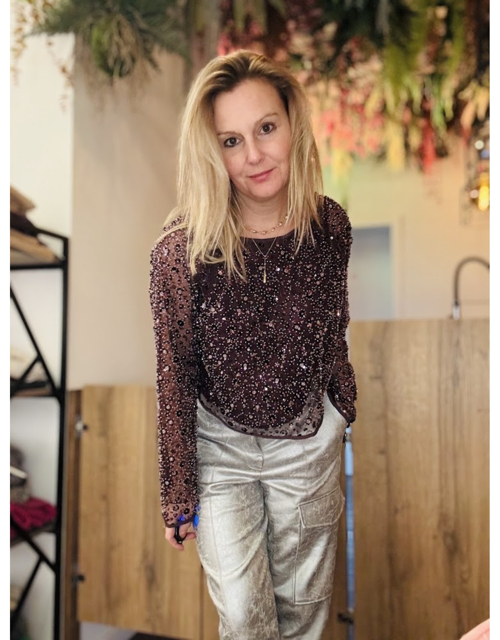 ACTITUDE TWIN SET 252AP2272 BLUSA HOT CHO