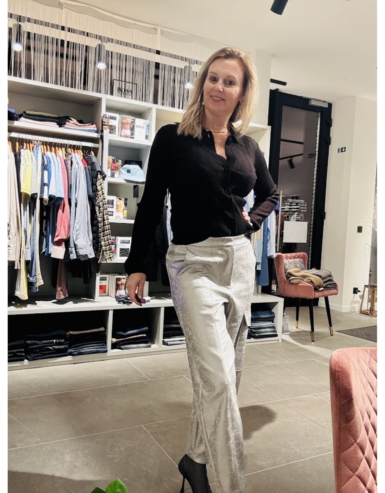 ACTITUDE TWIN SET 252AP3022 CAMICIA HOT CHOCOLADE