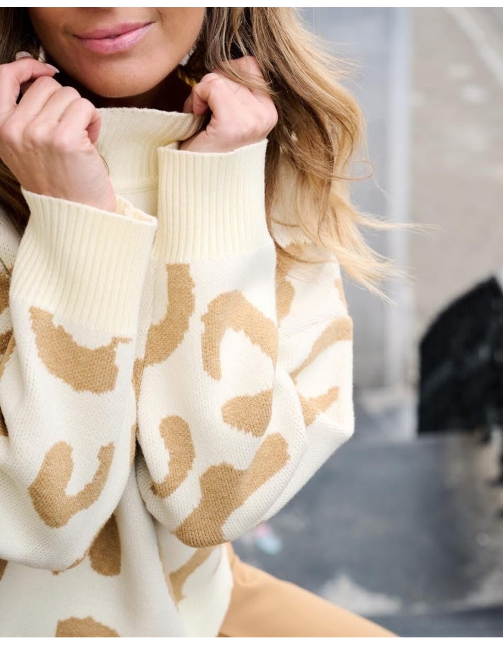 Leonie de Paris LONA PULL VANILLE/CAMEL