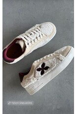 LALOTTI LALOTTI TEDDY SNEAKER ECRU/BURGUNDY