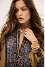 BA&SH ROBE BARLEY CHOCOLAT