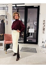 LALOTTI BILOU BLOUSE BURGUNDY