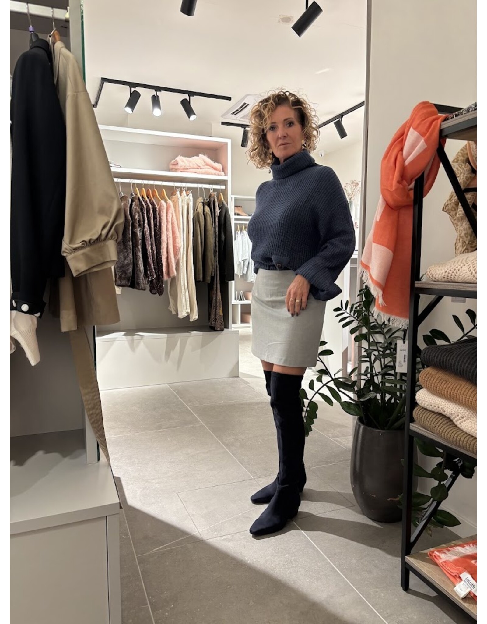 MARCH23 OLIVIA BOOT CLOUDY BLUE SUEDE