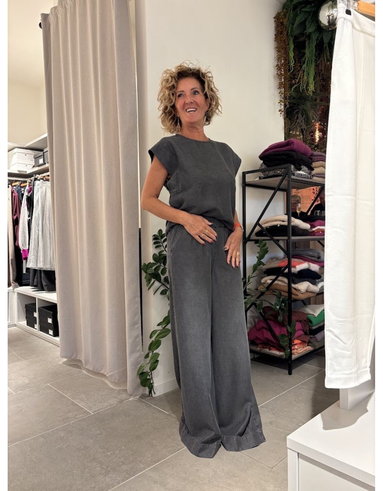 LALOTTI VILARE PANTS DARK GREY