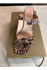 MARCH23 MONACO SANDAL HIGH HEEL BRONZE PYTHON