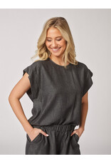 LALOTTI VIVA BLOUSE DARK GREY