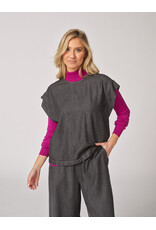 LALOTTI VIVA BLOUSE DARK GREY