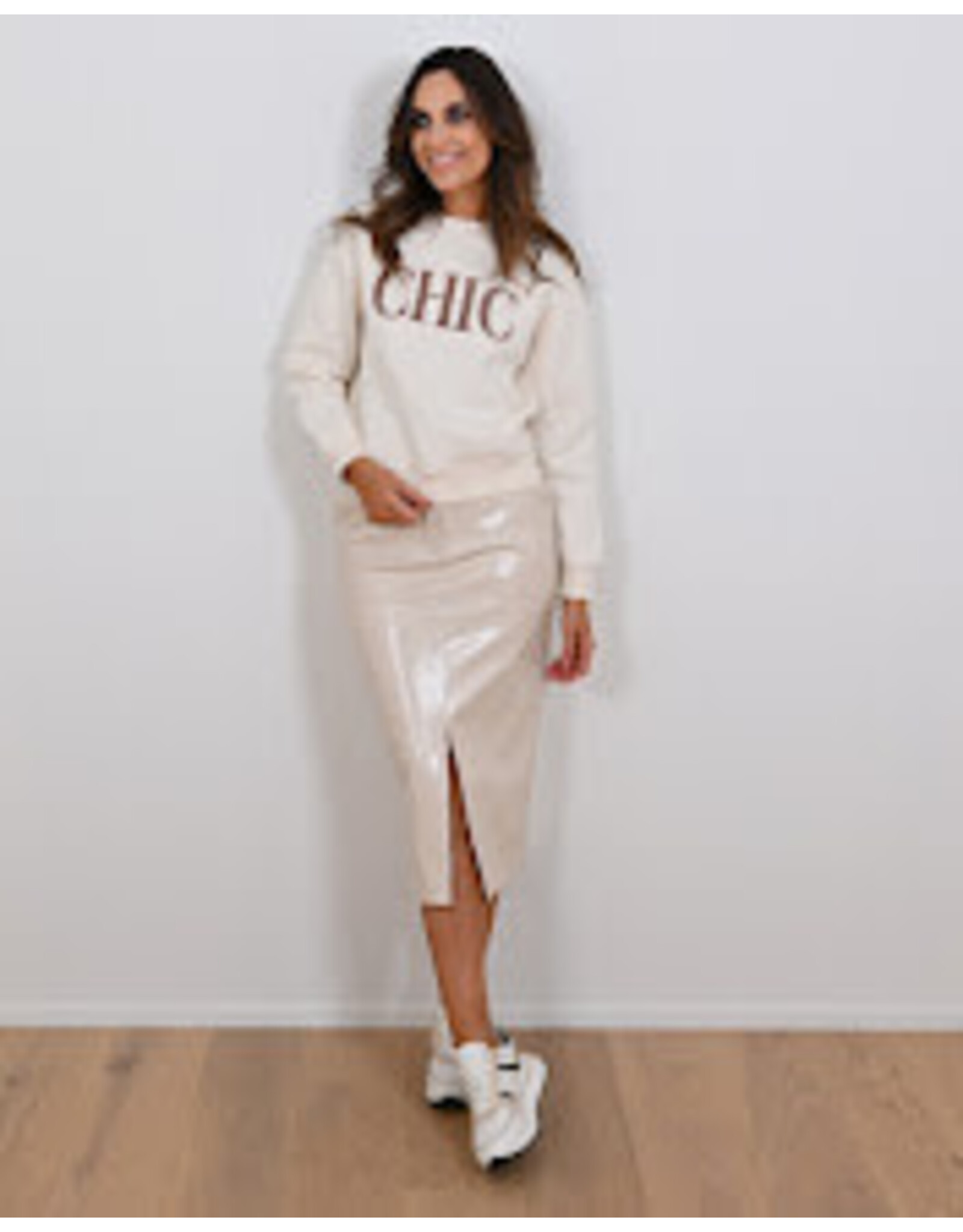 Leonie de Paris CHIC SWEATER VANILLE/CAMEL