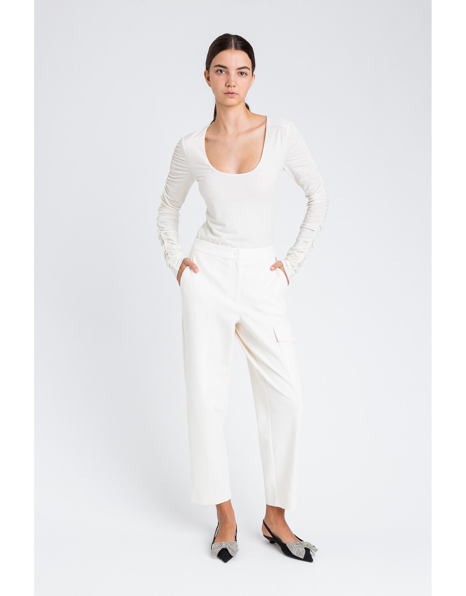 ACTITUDE TWIN SET 252AP2102 PANTALONE NEVE