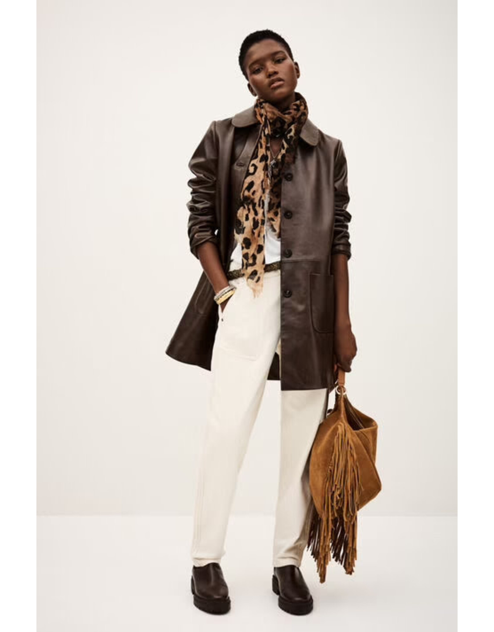 BA&SH PANTALON CALI ECRU