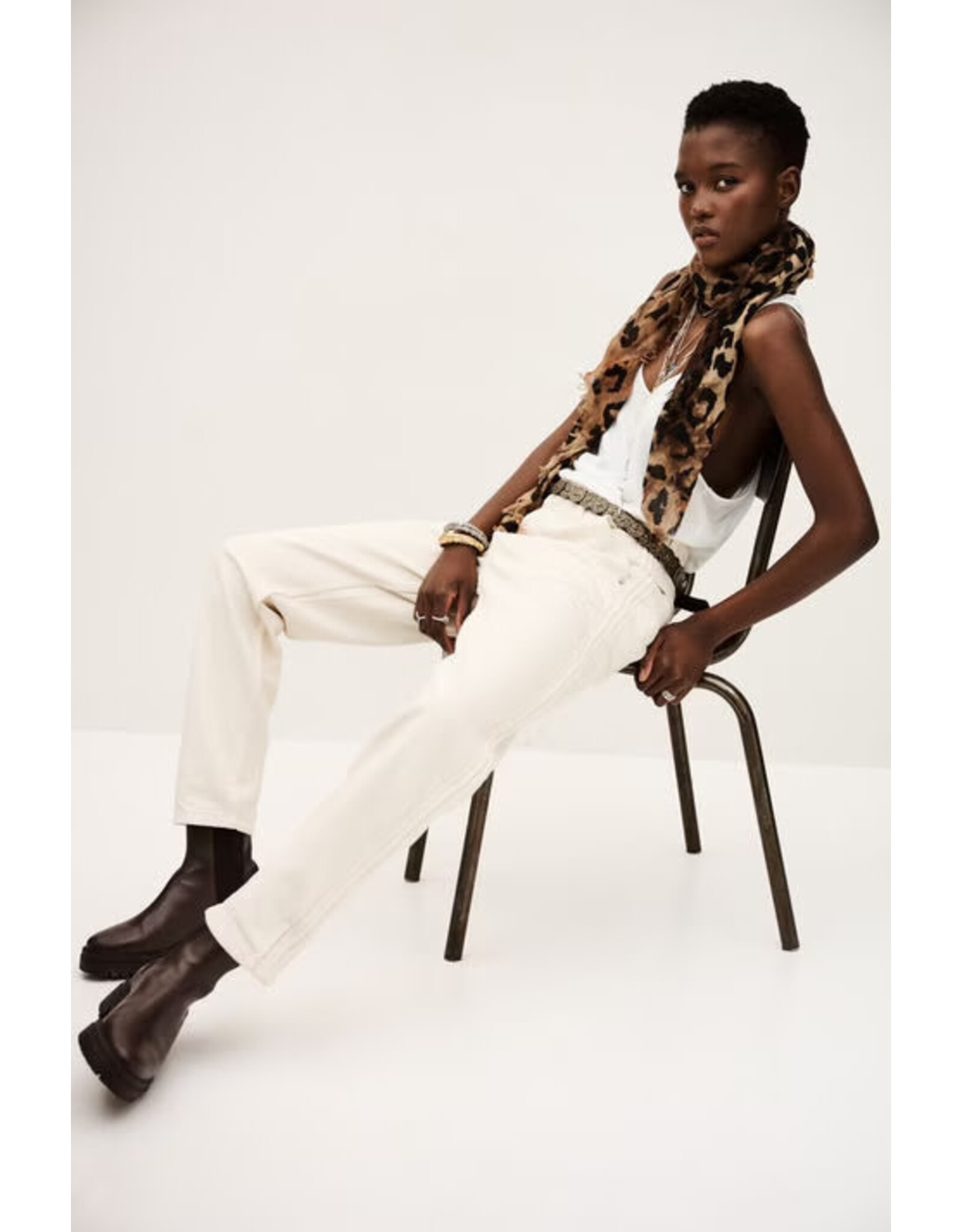 BA&SH PANTALON CALI ECRU