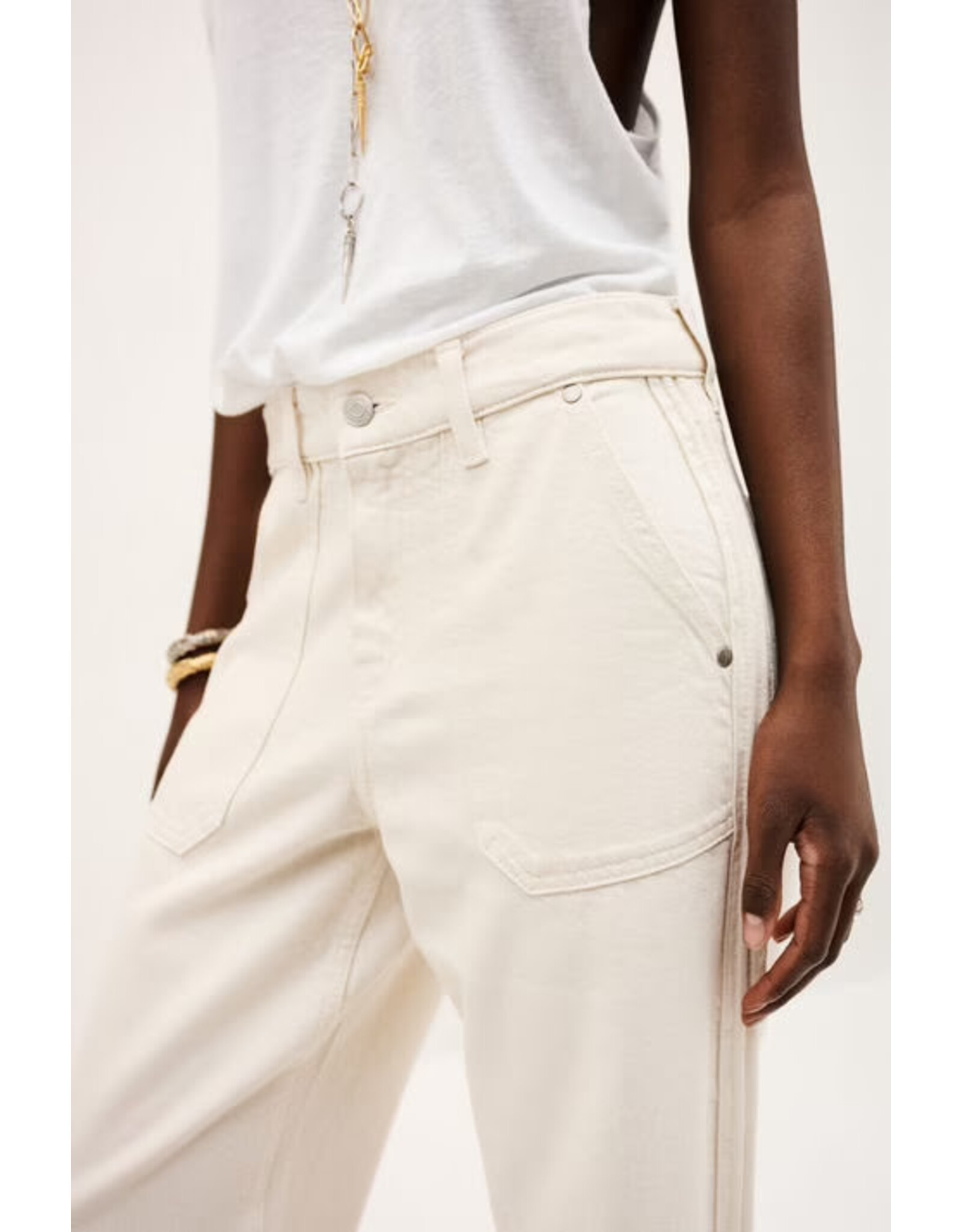 BA&SH PANTALON CALI ECRU
